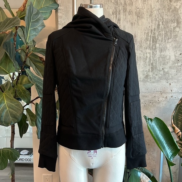 Blanc Noir Moto Jacket Black - Picture 1 of 8